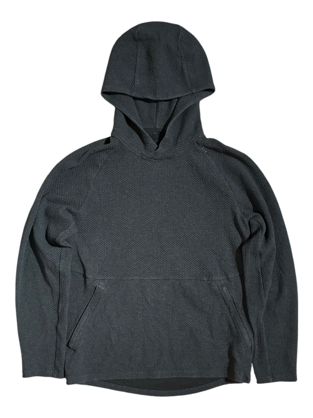 Lululemon At Ease Hoodie Pullover Heathered Black HBLK/BLK